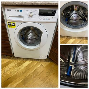 sharp paltaryuyan: Paltaryuyan maşın Zanussi, 6 kq, İşlənmiş, Avtomat
