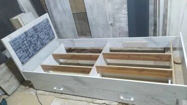 Односпальные кровати: Односпальная кровать, Новый, С мягкой обивкой, длина - 205 см at lalafo.kg — 12 Односпальные кровати: Односпальная кровать, Новый, С мягкой обивкой, длина - 205 см — 12