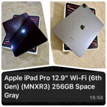 ipad en ucuz: Apple iPad Pro 12.9 (2022), 12,9", 256 GB