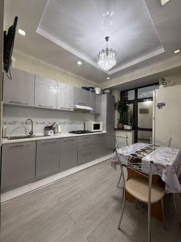сдается квартира район кара жыгач: 2 комнаты, 55 м², Элитка, 8 этаж, Евроремонт