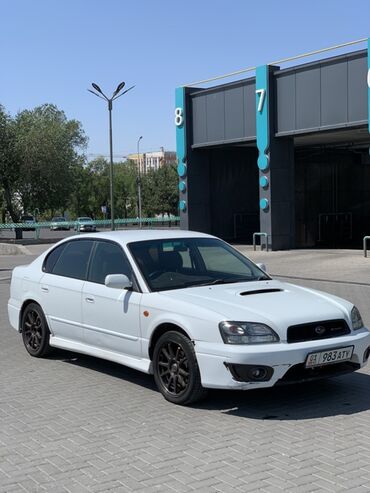 жакшы машина: Седан Subaru Legacy B4 белый джемчуг с правым рулем и спортивным