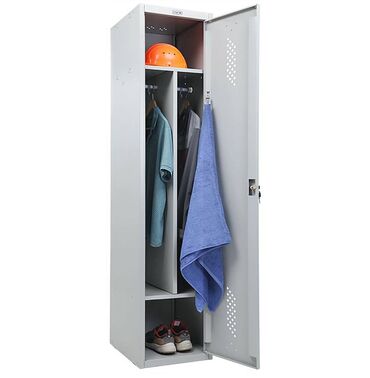 Упаковочно-фасовочные аппараты: Шкаф для раздевалки ПРАКТИК LS-11-40D предназначен для хранения одежды