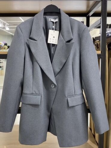 двойка пиджак: Костюм M (EU 38), цвет - Серый
