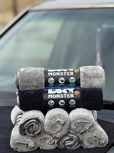 silk way: Микрофибровые полотенца MONSTER для авто - Профессиональные полотенца — 5