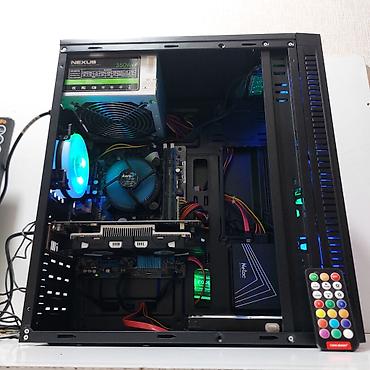 Masaüstü kompüterlər və iş stansiyaları: ŞOK ENDİRİM!!! Oyun üçün Kompüter "RGB Core i5 3470 16GB Ram GTX1050 — 12