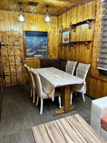 Restoran, kafelər: Obyekt 2mertebeden ibaretdir. 1ci mertebe restoran,pub ve 2kabinet — 8