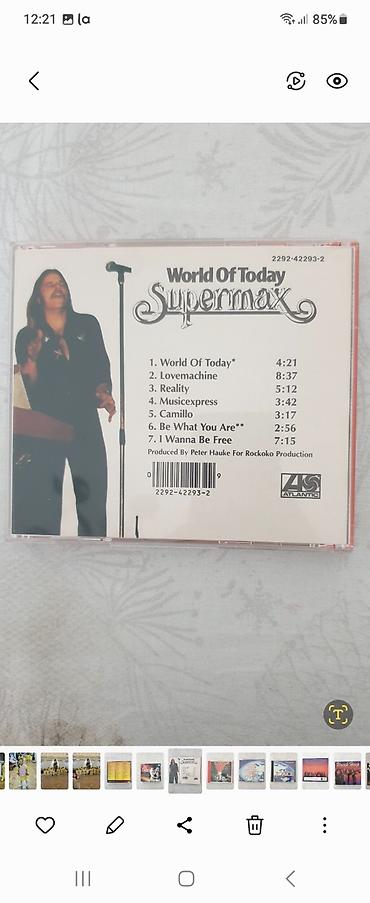 CD, DVD диски: CD диски: Supermax, Gilla, Eagles, Nazareth, Uriah heep и т.д. Диски — 4