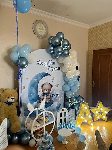 herif şarlar: İşıqlı Hərf və Rəqəm İcarəsi ✨ Ad günü, baby shower, xəstəxana çıxışı — 3
