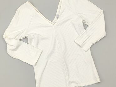białe bluzki z falbankami na rękawach: Bluzka Damska, Only, M, stan - Zadowalający