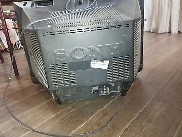 pristavka smart tv: Sony katod-şüalı borulu (CRT) televizor - Marka/model: Sony Trinitron — 4