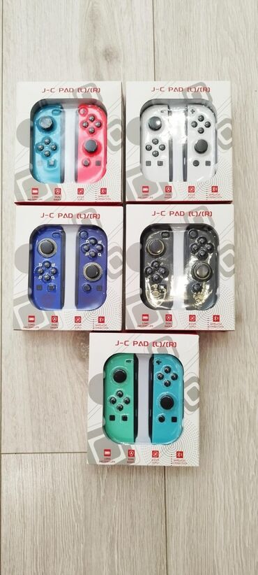 цена нинтендо свитч: Продаю новые джойконы отличного качества для Nintendo Switch, голубые