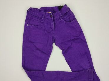 violet pepe jeans: Spodnie jeansowe, 13 lat, 152/158, stan - Dobry