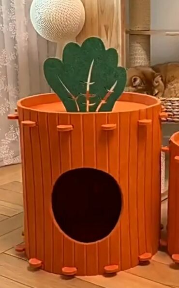 Зоотовары: Домик для котика. Материал типо войлока. Лёгкий, удобный. Коты не — 9