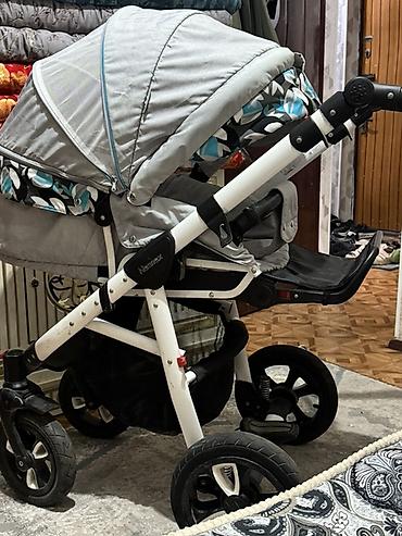 коляска chicco urban 2 в 1: Детская коляска универсальная (люлька/прогулочный блок) серого цвета с — 3