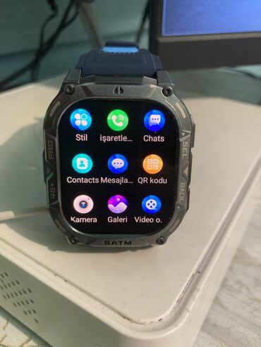 Smart saatlar: Smart saat, Smart, Suya davamlı, rəng - Mavi — 24