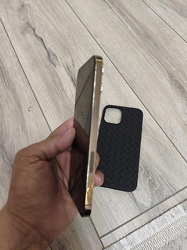 poco pro: IPhone 12 Pro Max, Б/у, 128 ГБ, Золотой, Чехол, 89 % — 4