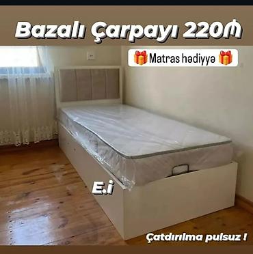 islenmis kravat: Yeni, Təknəfərlik çarpayı, Bazalı, Matras ilə, Siyirməsiz — 1