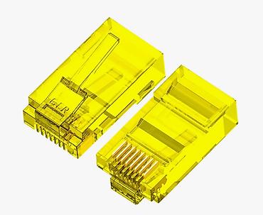 коннектор rj45: Коннекторы RJ45 (8P8C) для обжимки сетевых кабелей 100шт - — 2