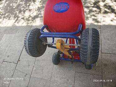 Uşaq pedaallı kartinq maşını – GTOYS Speedcar - Rənglər: qırmızı