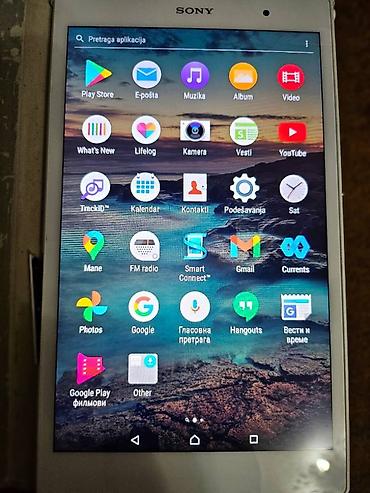 Tableti: Sony Xperia tablet sa originalnom futrolom - Ekran: 8” (prikaz — 16