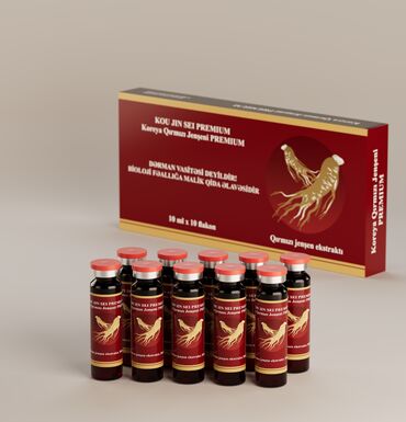 Ortozlar: Koreya Qırmızı Jenşeni Premium 🧠 Jenşenin Faydaları: 💪 Enerji -