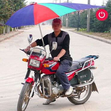 su nəqliyatı: Motosklet zontiki🥰 Yağışa, günəşə, küləyə qarşı motoskletinizi qoruyur