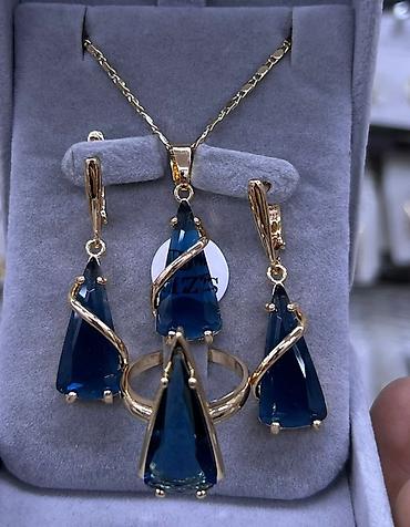 Наборы украшений: 🔥🔥🔥Бижутерия🔥🔥🔥 Элегантный ювелирный набор Pandora с розовыми камнями — 45