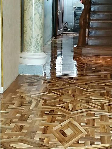 Другие стройуслуги: Шлифуем пол паркет — 5