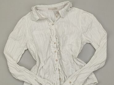 białe bluzki z długim rękawem reserved: Shirt, L (EU 40), condition - Good
