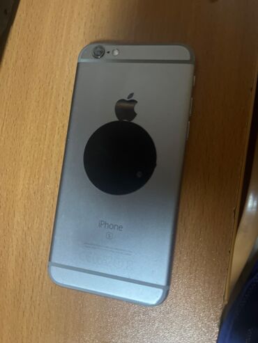 6s qutu: IPhone 6s, 32 GB, Gümüşü, Barmaq izi