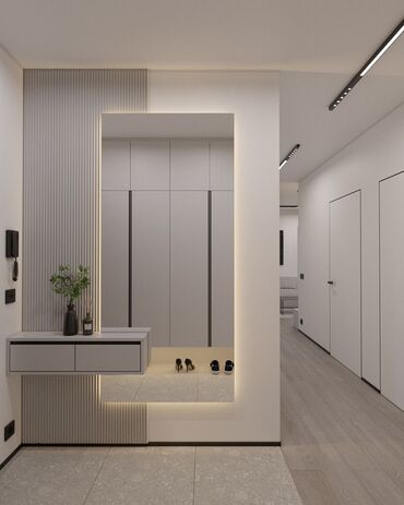 Sifarişlə mətbəx mebeli: Sifarişlə mətbəx dəsti, Özü çəkən petlələr, MDF, Kredit yoxdur — 16