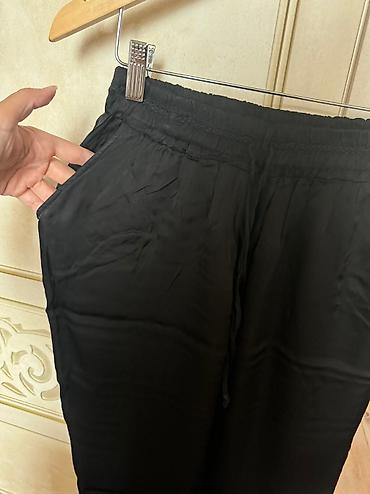 итальянский брюки: Брюки Лето, Италия, Шелк, Новый, S — 3
