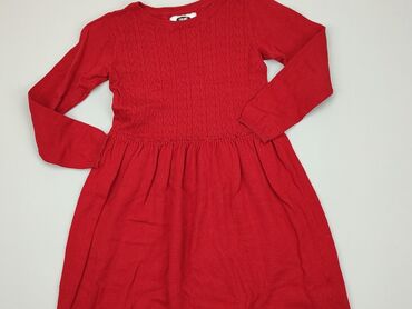 czerwona sukienka hm: Sukienka, 11 lat, 140-146 cm, stan - Bardzo dobry