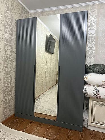 бу спальная: Спальный гарнитур, Б/у, Двуспальная кровать, Шкаф, Кыргызстан, В рассрочку, МДФ, Самовывоз — 1