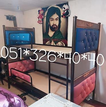 İkimərtəbəli uşaq çarpayıları: Oğlan və qız üçün, Yeni, Çarpayı, Matras ilə, Siyirməsiz — 21