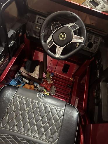 oyuncaqlar dünyası: Uşaq üçün elektrikli Mercedes-Benz G-Class (AMG tərzi) minik maşını — 2