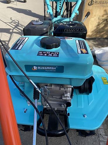 Бензиновые мотоблоки: Мотоблок RUSMASH (оранжевый) - Бензиновый двигатель, ручной запуск. - — 11