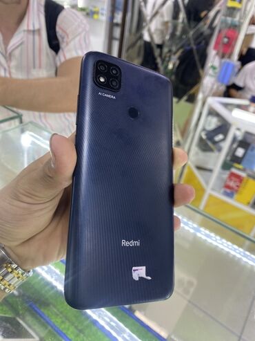 телефоны редми: Redmi, Redmi 9C, Б/у, 64 ГБ, цвет - Синий, 2 SIM
