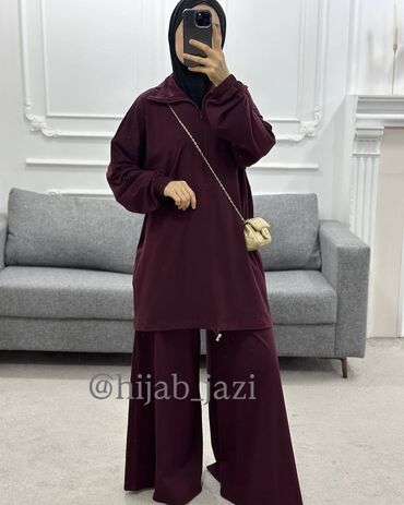 Спортивные костюмы: Спортивный костюм, Туника, Штаны, Made in KG, Оверсайз, XL (EU 42)