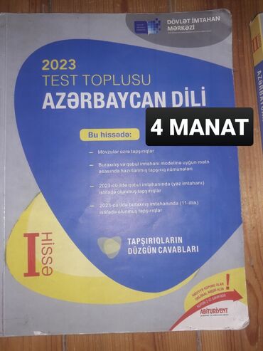 Testlər: Salam. Hər kəsə. Kitablar yenidir Kimya işlenmeyib Azerbaycan dili RM