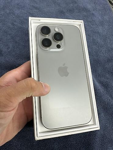 mini iphone: IPhone 16 Pro, Б/у, 256 ГБ, Серебристый, Коробка, 86 % — 3