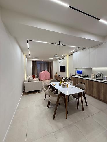 жк элдик памир строй: 2 комнаты, 93 м², Асанбай мкр Элитка, 4 этаж, Дизайнерский ремонт — 6