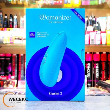 Товары для взрослых: Вакуумно-волновой стимулятор Womanizer STARLET 3 Новый Womanizer