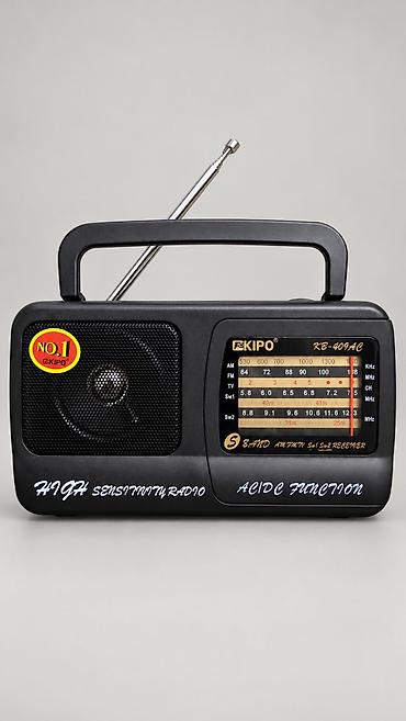 64: Радио приёмник радиоприемник KIPO KB-409AC — портативный 5‑диапазонный — 8