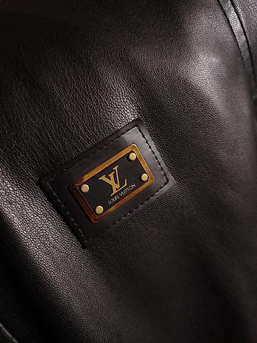qara palto: Kurtka, Dəri, Payız, Louis Vuitton, M — 2