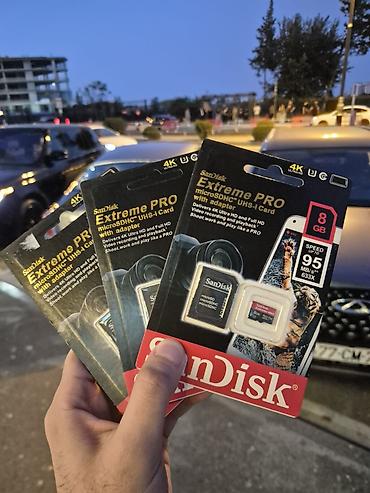 micro card 32gb: Disk extrame 8gb v30 mikro kartı Səs dron və kmaera üçün idealdi — 1