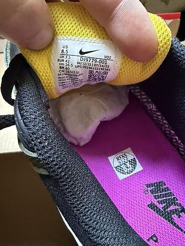 обувь спортивная: Мужские кроссовки, 42, Nike, Новый, цвет - Черный — 3