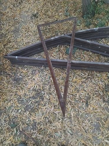 Металлические фермы: Металлические фермы. козирок на выходной дверь и тогда — 2