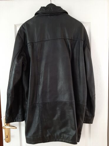 prodaja kožnih jakni: Jacket 6XL (EU 52), color - Black