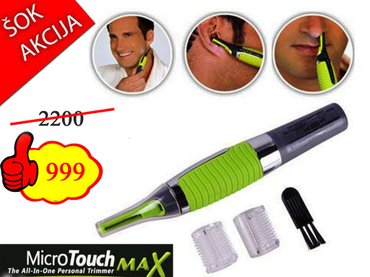61 oglasa | lalafo.rs: Microtouch max trimer za dlacice karakteristike proizvoda : •	50%